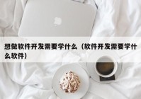 想做软件开发需要学什么（软件开发需要学什么软件）