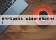 软件开发公司排名（石家庄软件开发公司排名）