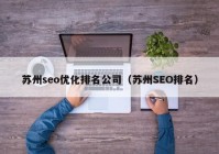 苏州seo优化排名公司（苏州SEO排名）