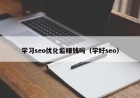 学习seo优化能赚钱吗（学好seo）