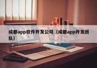 成都app软件开发公司（成都app开发团队）